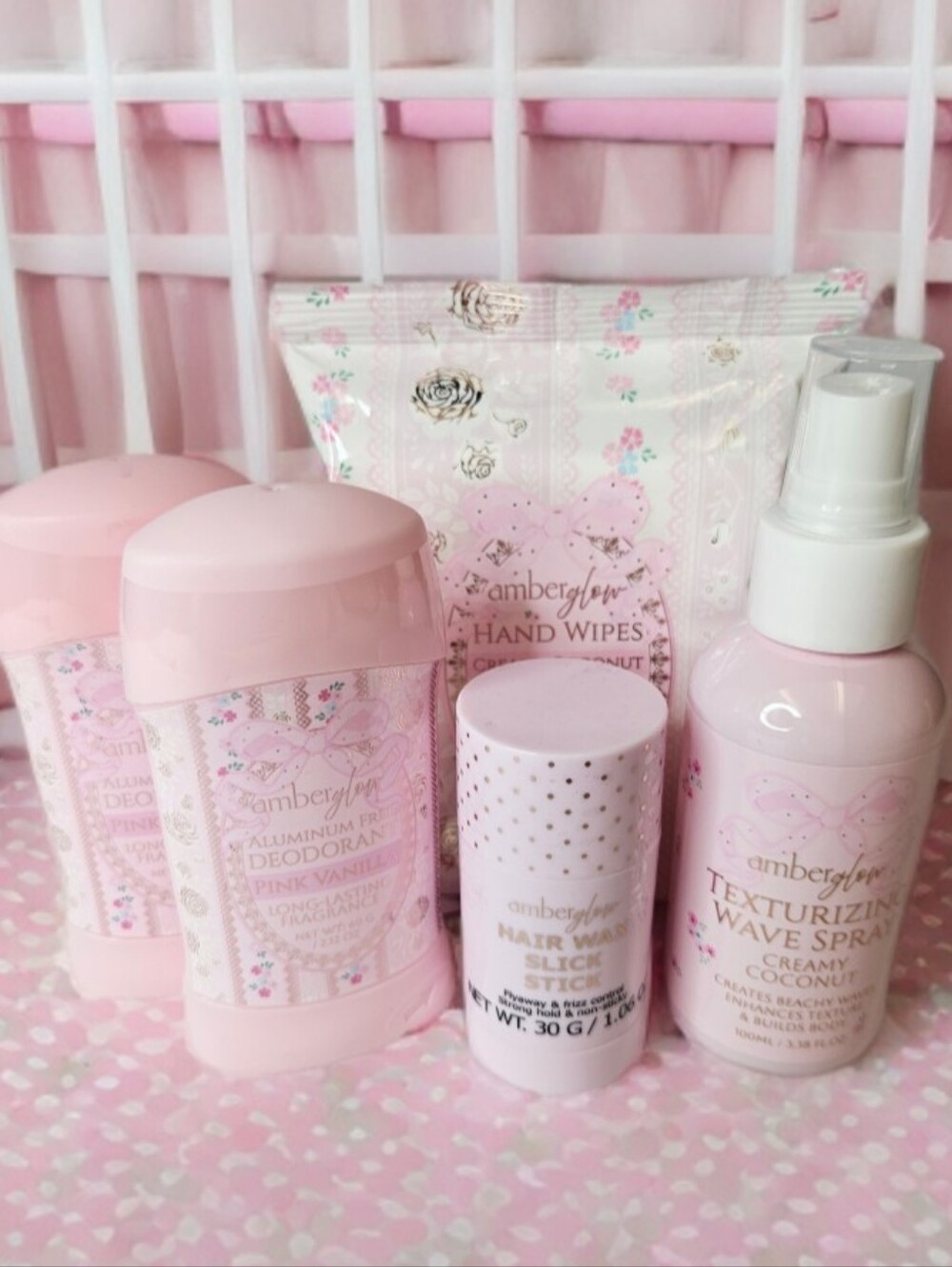 PAMPERING COLLECTION  5 PC SET BY AMBER GLOW